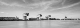 Köln - Rheinauhafen mit Kranhäusern