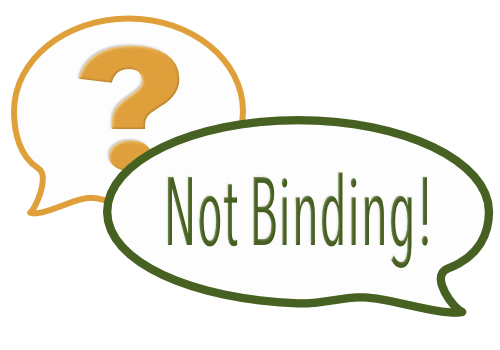 Not binding request